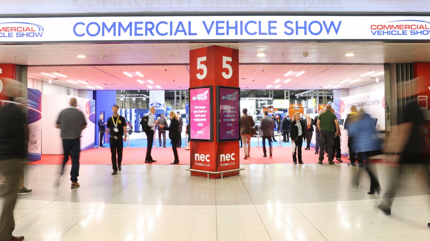 Commercial Vehicle Show entrance 